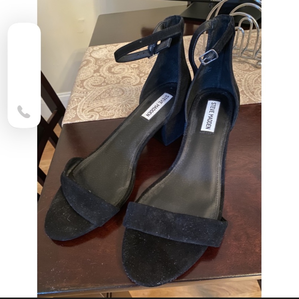 Black Steve Madden heels